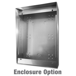 enclosure-vert-cst vertical stainless steel enclosure for customer service telephones