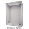 CST vertical stainless steel enclosure for customer service telephones enclosure