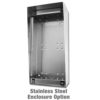 vertical stainless steel enclosure for door station